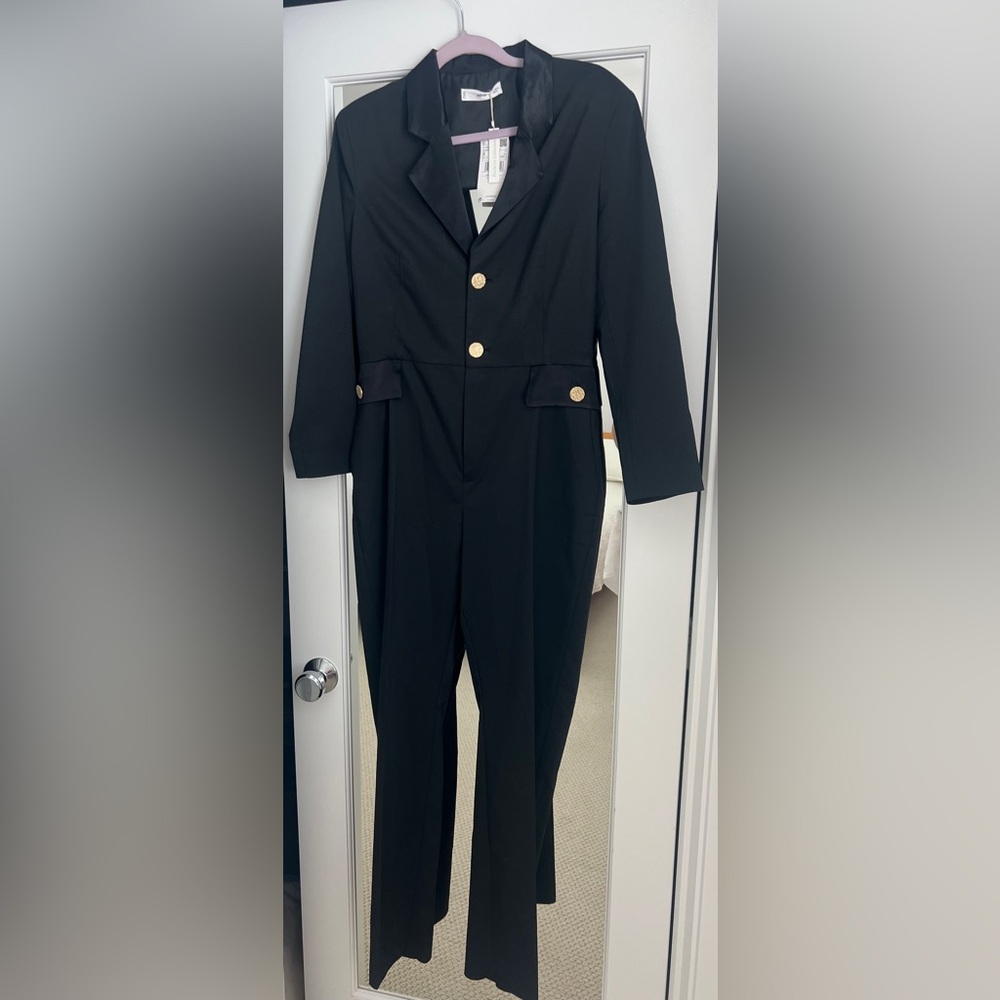 MNG Black Jumpsuit size M